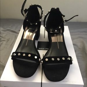 Dolce Vita Black Suede Farrell women size 7.5